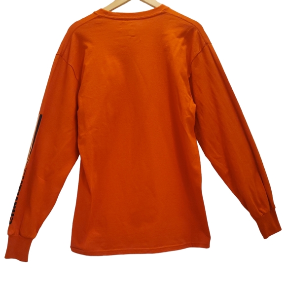 Majestic, Denver Broncos, Longsleeved tshirt, NFL, Men's L, Orange - Picture 3 of 4